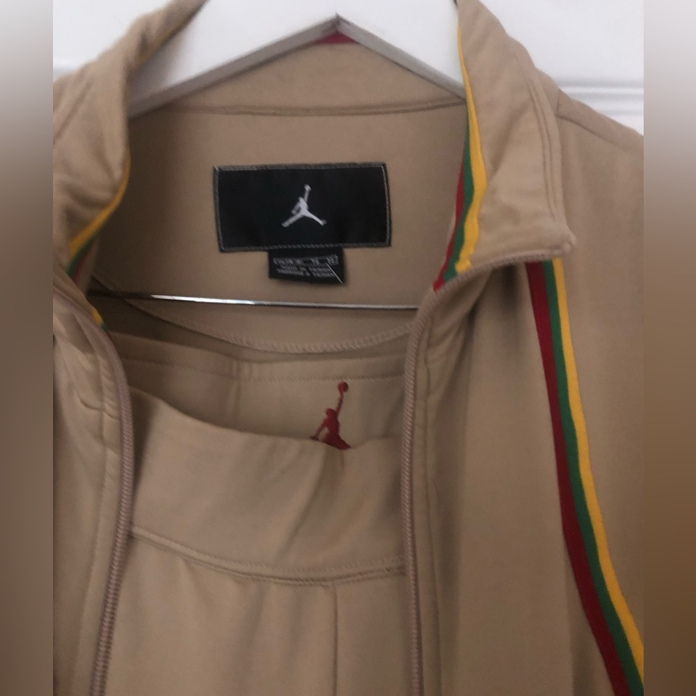 Authentic Michael Jordan Jamaica track suit